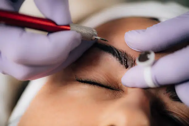 eyebrow tattooing